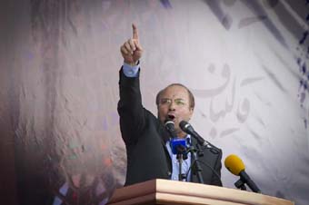 伊朗保守派总统候选人举行最后一场竞选集会【高清组图】