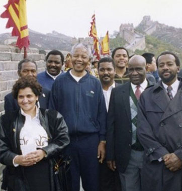 1992年 1999年 曼德拉两次访华
