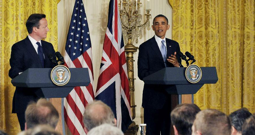 英首相称解决叙利亚危机是当前紧迫任务