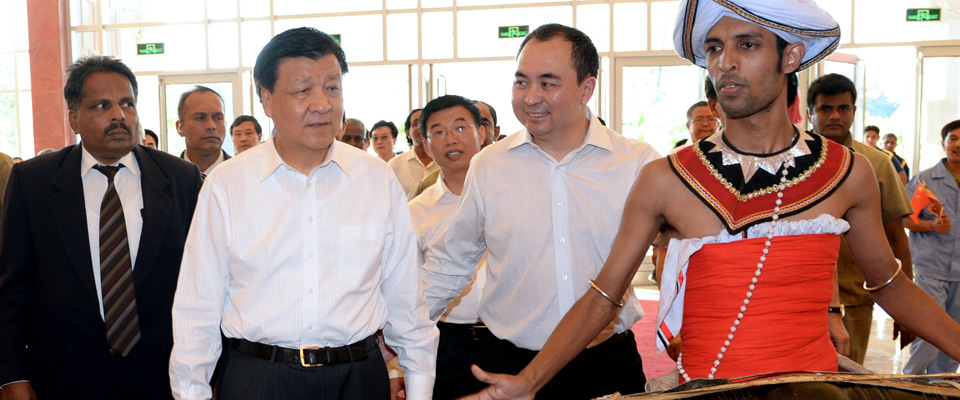 刘云山考察班达拉奈克国际会议中心