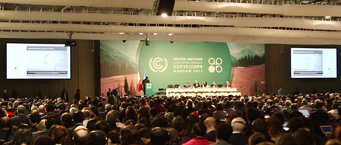 2013年联合国气候变化大会在华沙开幕