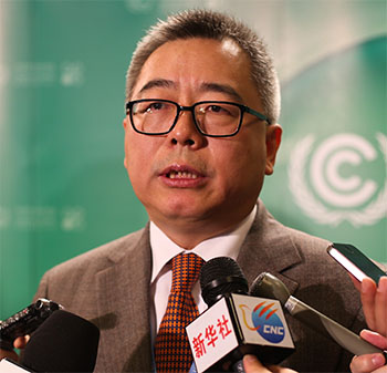 中国代表团苏伟：落实承诺是华沙气候大会核心