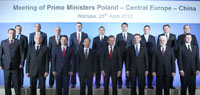 中国－中东欧国家领导人会晤