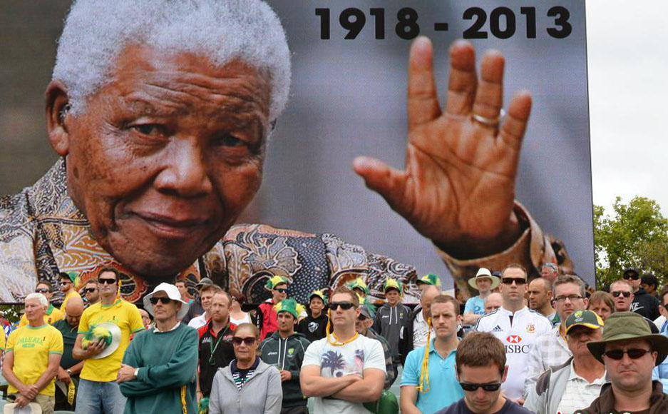 澳大利亚板球比赛全场为曼德拉默哀