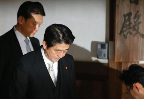 安倍言行暴露其&ldquo;麻烦制造者&rdquo;面目