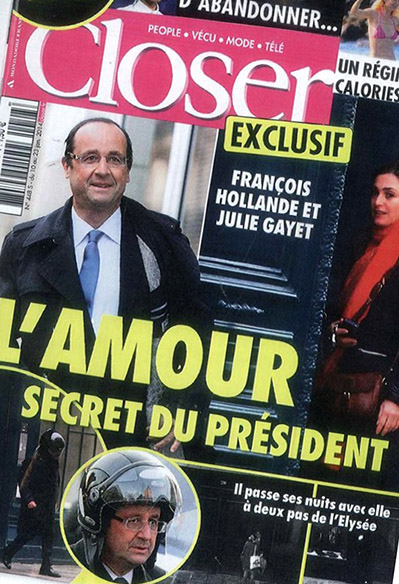 奥朗德&ldquo;劈腿&rdquo;竟提振人气