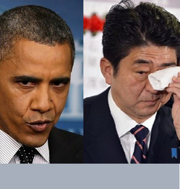 安倍助手反驳美国 称奥巴马&ldquo;管太宽&rdquo;