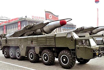 韩专家：朝核导弹抵首尔仅需11分15秒