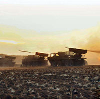 朝火箭炮或更具威胁