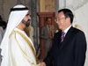 贺国强会见阿联酋副总统兼总理