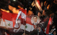 叙利亚民众抗议阿盟制裁