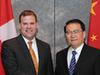 李长春会见加拿大外长