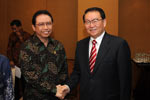 李长春会见印尼国会议长马祖基
