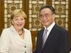 吴邦国会见德国总理