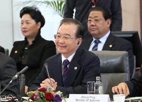 温家宝出席第十五次中欧领导人会晤