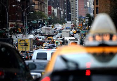 纽约曼哈顿停水停电 交通出现大面积拥堵【图】