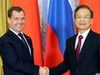 中俄总理第十七次定期会晤在莫斯科举行