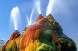 美国内华达沙漠里绝美的“飞翔的喷泉”（高清）