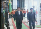 土库曼斯坦总统举行仪式欢迎习近平