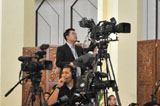 各国媒体在印尼国会报道习近平讲话