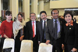 在印尼国会听习近平演讲的来宾