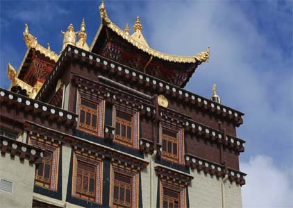 迪庆"小布达拉宫"松赞林寺掠影