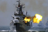 中俄“海上联合—2014”军事演习实兵演练成功举行