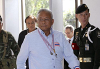 泰国反政府领导人素贴正式被控谋杀