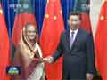 习近平会见孟加拉国总理