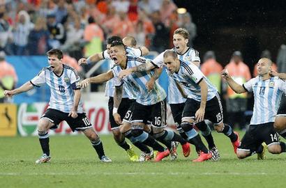 阿根廷4:2点球决胜荷兰挺进世界杯决赛