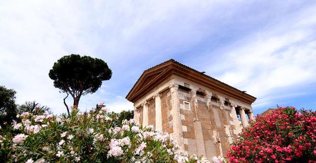 罗马波图努斯神庙修缮后重新开放（组图）