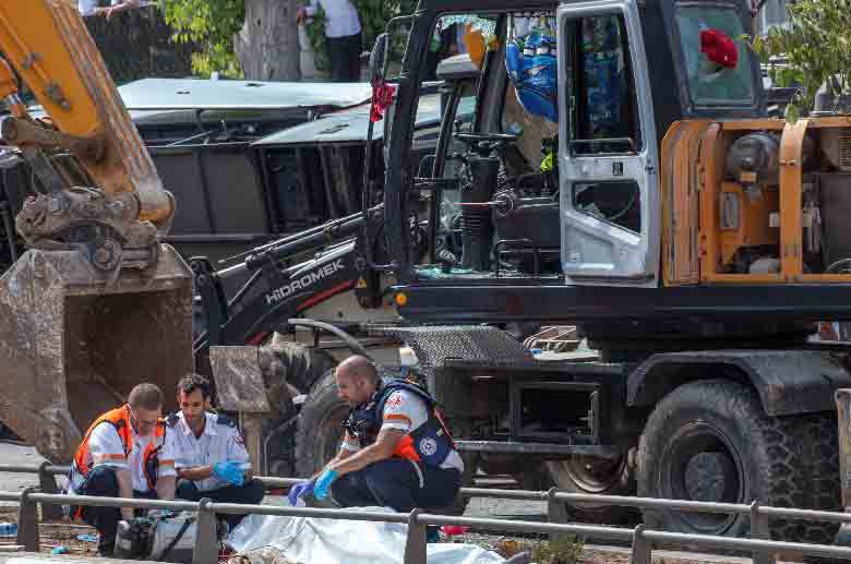 耶路撒冷一天发生两起暴力袭击事件【高清组图】