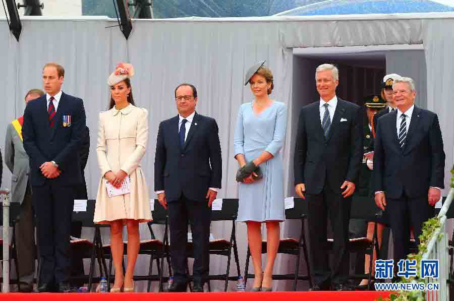 比利时纪念一战百年【高清组图】