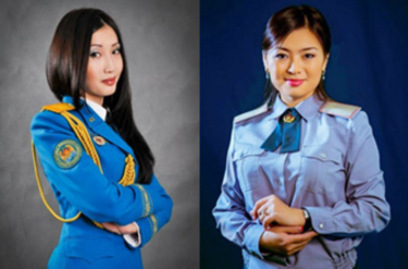 哈萨克女兵选美吸引男性入伍