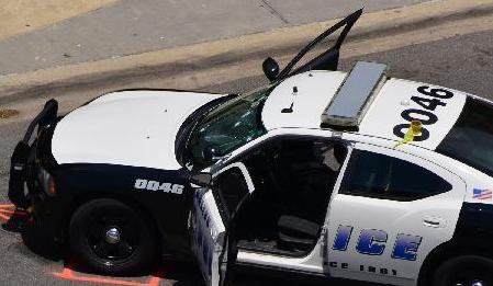 美国达拉斯发生警察遭枪击事件（高清）