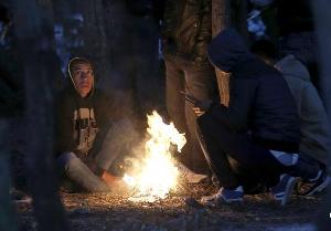 英法偷渡者的&ldquo;丛林&rdquo;生活（高清组图）