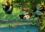 《功夫熊猫3》再曝概念图 中国定制熊猫世界全景重现