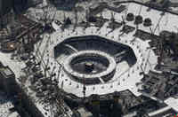 航拍沙特圣城麦加大清真寺(高清组图)