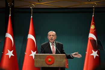 土耳其總統宣布土耳其進入“緊急狀態”（圖）