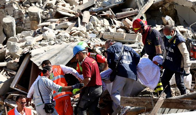 意大利地震死亡人數上升至73人