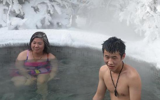 长白山温泉游