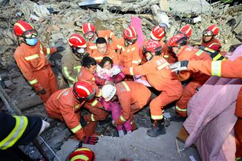 温州文成民房倒塌被埋9人均找到 7人遇难