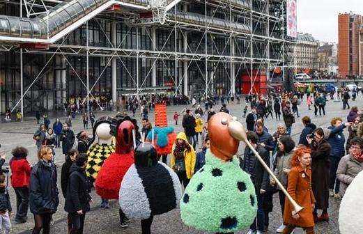 巴黎蓬皮杜艺术中心庆祝成立40周年