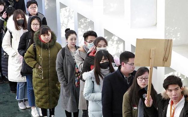北京電影學院2017年度招生考試開始 青春的容顏
