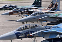 日媒曝光航空自卫队"敌军"部队 模拟邻国空军演练(图)