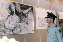 纪念甲午战争120周年书画展在威海开展