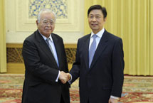 李源潮会见日本经团联代表团
