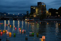 日本广岛纪念原子弹轰炸69周年