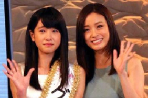 12岁女生夺日本国民美少女冠军 网友：太瘦（图）