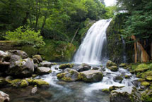 小坂镇，岐阜县瀑布之乡